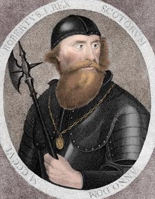 Robert I, commonly Robert the Bruce, King of Scotland, (1797). Artist: E Harding