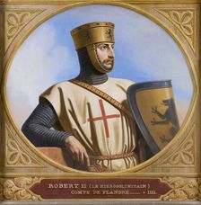 Robert II of Jerusalem , 1843. Creator: Decaisne, Henri (1799-1852)