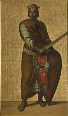 Robert II of Jerusalem, 1872-1877. Creator: Gallait, Louis Joseph (1810-1877)