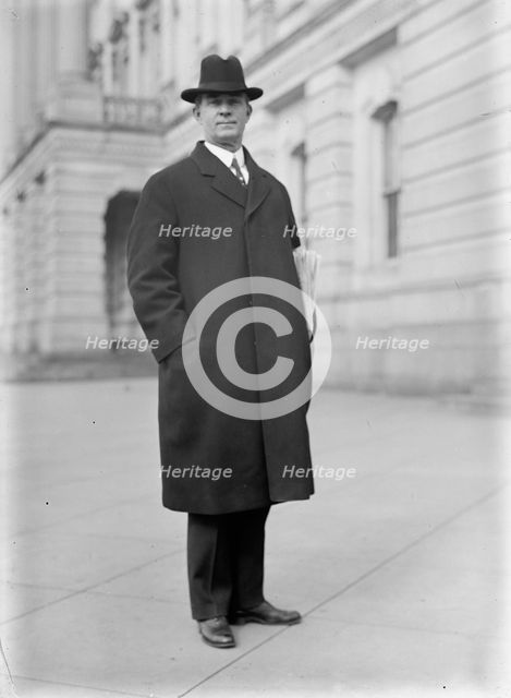 Robert Lee Henry, Rep. from Texas, 1913. Creator: Harris & Ewing.