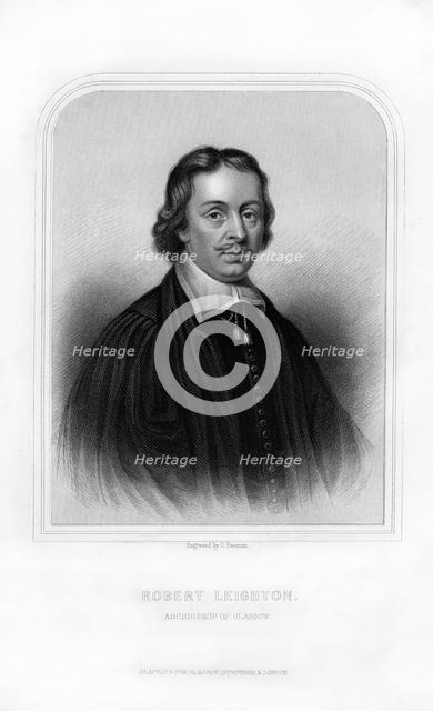 Robert Leighton, Scottish prelate, (1870).Artist: S Freeman