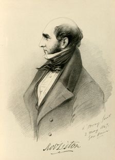 Robert Liston 1847. Creator: Richard James Lane