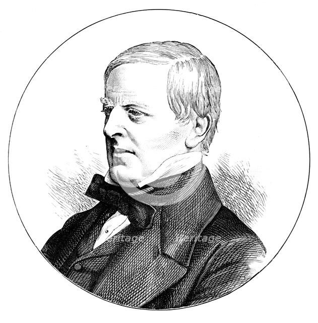 Robert Lowe (1811-1892), British politician. Artist: Unknown