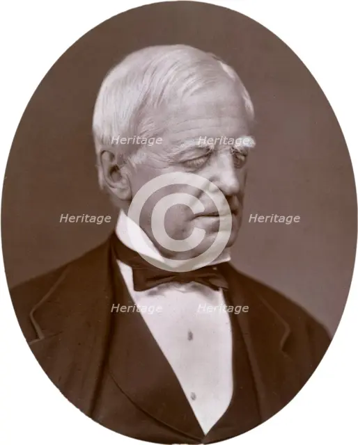 Robert Lowe, MP, 1878. Creator: Lock & Whitfield.
