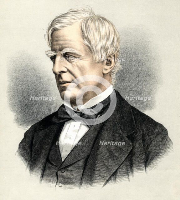 Robert Lowe MP, mid-late 19th century. Artist: Unknown