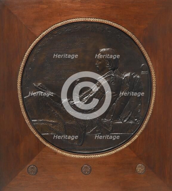 Robert Louis Stevenson, 1887-1888. Creator: Augustus Saint-Gaudens.