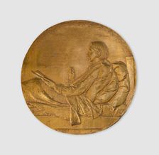 Robert Louis Stevenson, Modeled 1887/88, cast 1888/1928. Creator: Augustus Saint-Gaudens