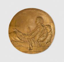 Robert Louis Stevenson, Modeled 1887/88, cast 1888/1928. Creator: Augustus Saint-Gaudens