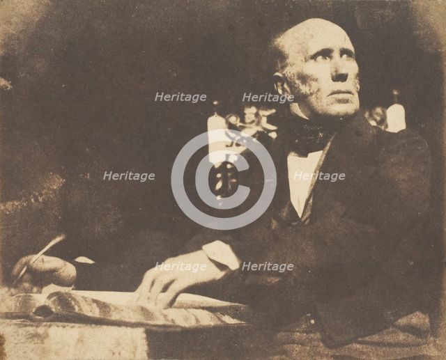 Robert Paul, Commercial Bank, 1843-47. Creators: David Octavius Hill, Robert Adamson, Hill & Adamson.