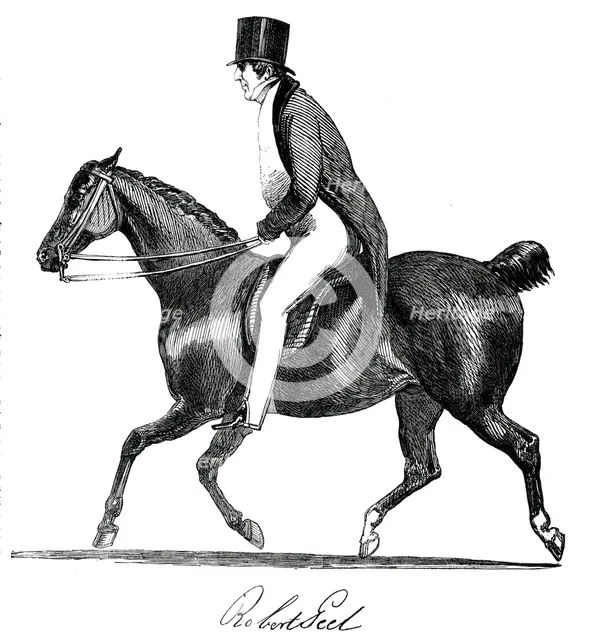 Robert Peel, 1850. Creator: Unknown.