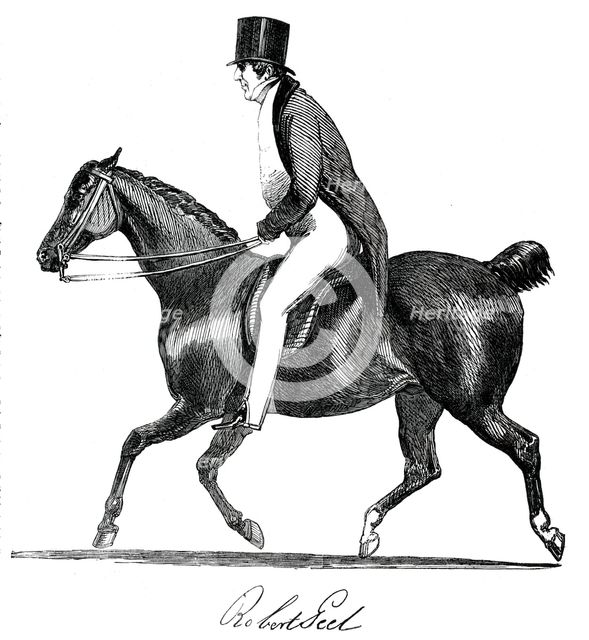 Robert Peel, 1850. Creator: Unknown.