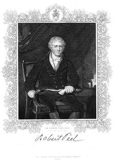 Robert Peel, British industrialist