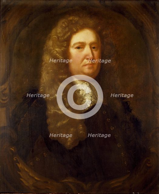 Robert Plot, late 17th century. Artist: William Reader.