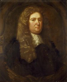 Robert Plot, late 17th century. Artist: William Reader