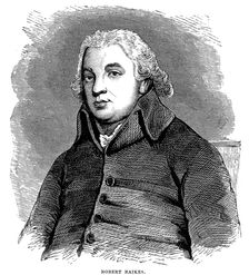 Robert Raikes, English philanthropist and publisher, 1780 (1880)
