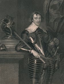 Robert Rich, Earl of Warwick c1630s, (early-mid 19th century). Creator: H Robinson