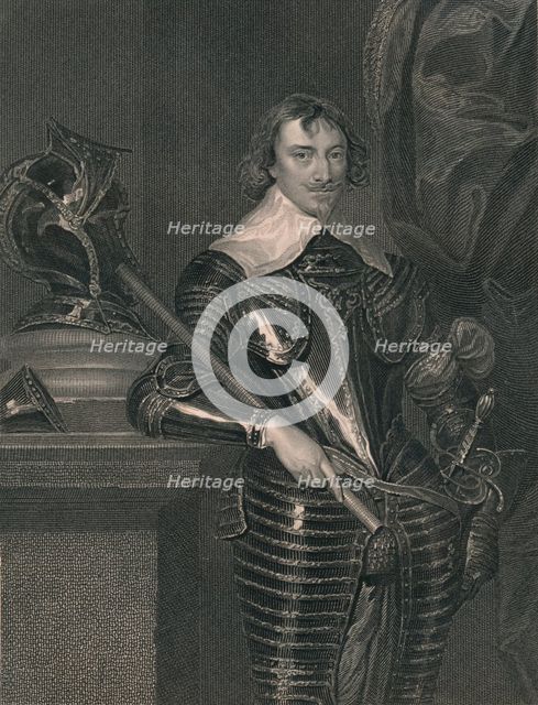 'Robert Rich, Earl of Warwick', c1630s, (early-mid 19th century). Creator: H Robinson.