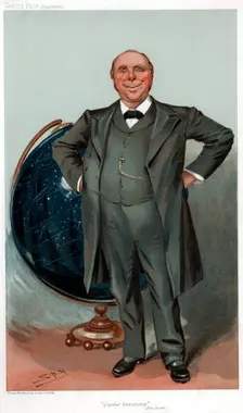 Robert Stawell Ball, British astronomer, mathematician, lecturer and populariser of science, 1905. Creator: Sir Leslie Matthew Ward