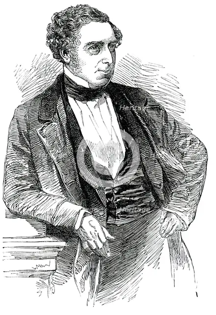 Robert Stephenson, Esq., M.P. for Whitby, 1850. Creator: Unknown.