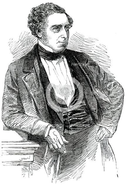 Robert Stephenson, Esq., M.P. for Whitby, 1850. Creator: Unknown.