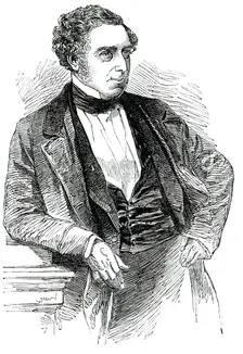 Robert Stephenson, Esq., M.P. for Whitby, 1850. Creator: Unknown