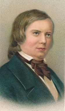 Robert Schumann (1810-1856), German composer, 1911