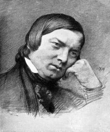 Robert Schumann, (1810-1856), German composer and pianist, 1909.Artist: Robert Schumann