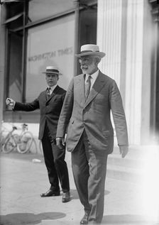 Robert Somers Brookings of War Industries Board, Right, 1917. Creator: Harris & Ewing