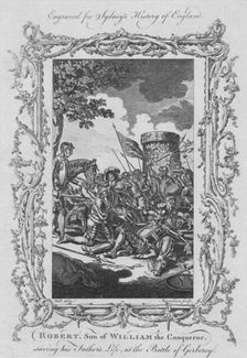 Robert, Son of William the Conqueror, saving the Father's Life, at the Battle of Gerberoy 1773. Creator: Rennoldson