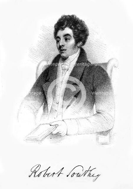 Robert Southey, English poet, 19th century. Artist: Unknown