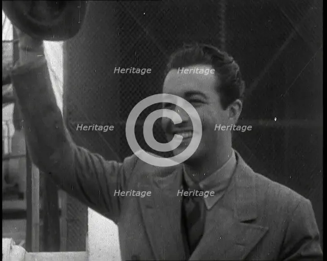 Robert Taylor, 1930s. Creator: British Pathe Ltd.