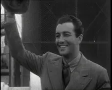 Robert Taylor, 1930s. Creator: British Pathe Ltd
