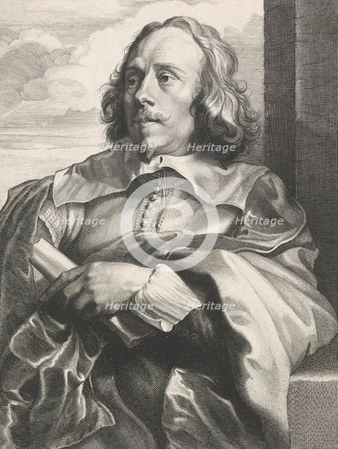 Robert van Voerst. From Icones principum virorum ('The Iconography),  before 1637. Creator: Robert van Voerst.