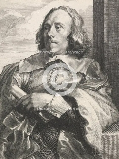 Robert van Voerst. From Icones principum virorum ('The Iconography), before 1637. Creator: Robert van Voerst.