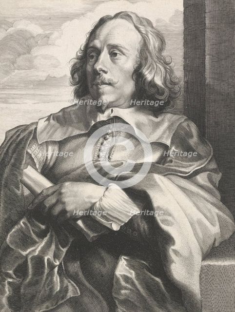 Robert van Voerst. From Icones principum virorum ('The Iconography), before 1637. Creator: Robert van Voerst.