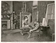 Robert Walker Macbeth, R.A., c1884. Creator: Joseph Parkin Mayall