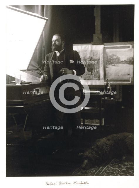 Robert Walker Macbeth, RA, c1889-1891. Creator: Ralph W Robinson.