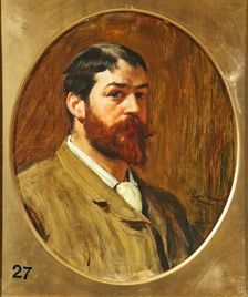 Robert Walker Macbeth, Self Portrait, 1883. Creator: Robert Macbeth Walker