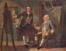Robert Walpole, First Earl of Orford, K.G., in the Studio of Francis Hayman, R.A. c1748-1750, (19 Artist: Francis Hayman
