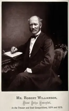 Robert Williamson. Creator: Unknown