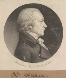 Robert Wilson, 1802. Creator: Charles Balthazar Julien Févret de Saint-Mémin
