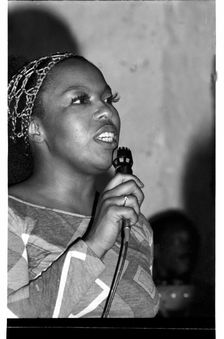Roberta Flack, Ronnie Scott's , Soho, London, 1972. Artist: Brian O'Connor