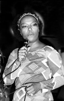 Roberta Flack, Ronnie Scott's , Soho, London, 1972. Artist: Brian O'Connor