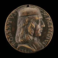 Roberto di Ruggiero Macinghi [obverse], 1495. Creator: Niccolo Fiorentino