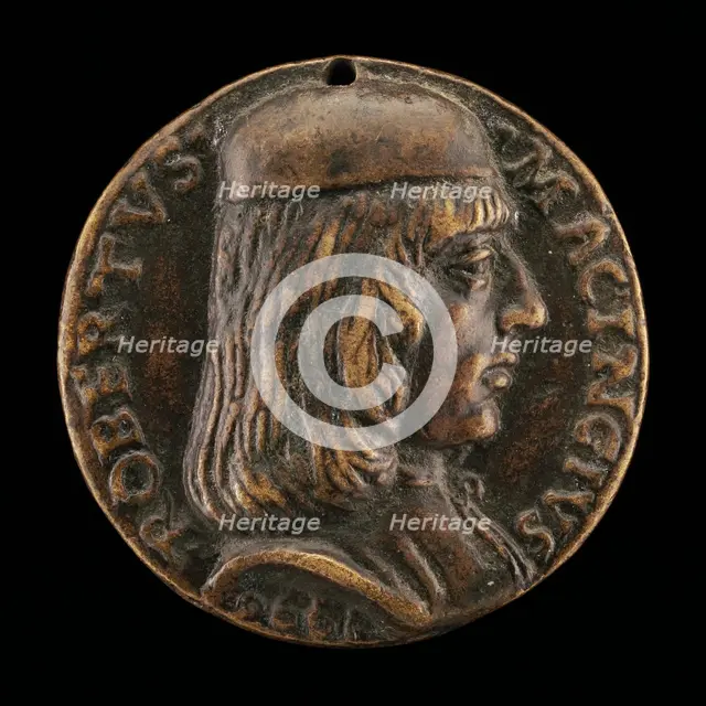Roberto di Ruggiero Macinghi [obverse], 1495. Creator: Niccolo Fiorentino.