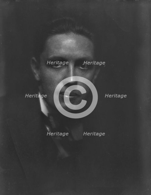 Robertson, Duncan, Mr., portrait photograph, 1916. Creator: Arnold Genthe.