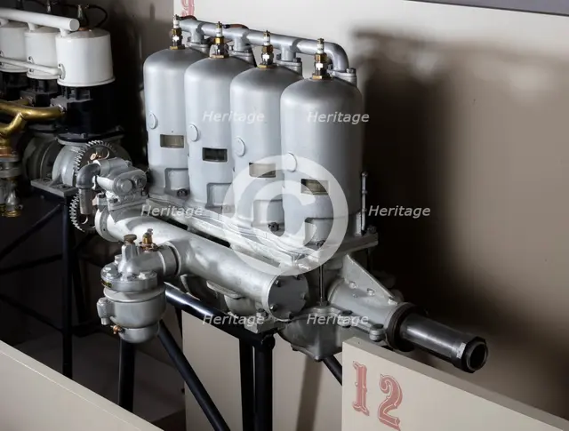 Roberts 4X, In-line 4 Engine, 1911. Creator: Roberts Motor Company.