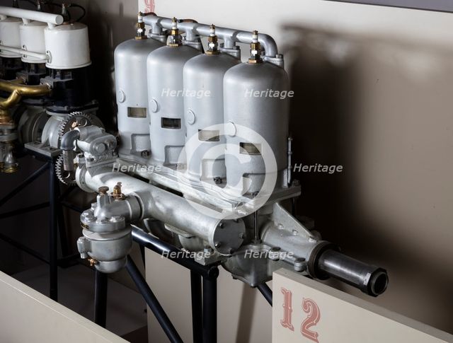 Roberts 4X, In-line 4 Engine, 1911. Creator: Roberts Motor Company.