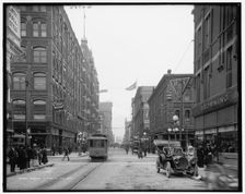 Roberts i.e. Robert Street, St. Paul, Minn., c1908. Creator: Unknown
