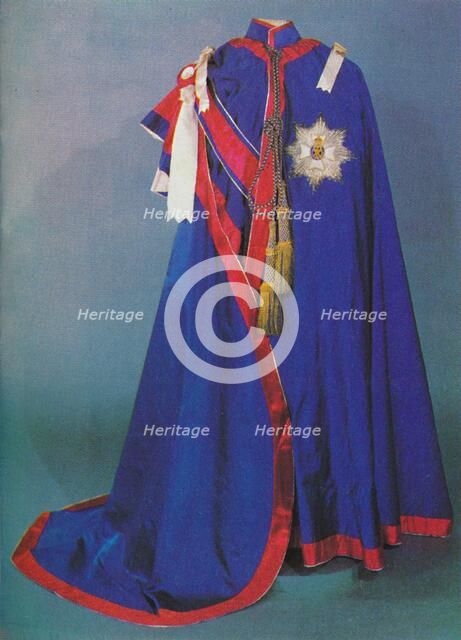 'Robes of the Royal Victorian Order', 1953. Artist: Unknown.